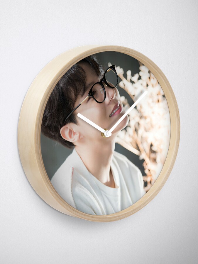 J Hope Bts Cute Holiday Theme Clock By Kpoptokens Redbubble