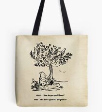 Winnie the Pooh - How do you spell love? Tote Bag