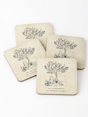 Winnie the Pooh - Wie buchstabiert man Liebe? Untersetzer
