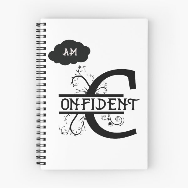 Item preview, Am Confident, Letter C Positive Affirmation  designed and sold by Bliss Find And Design.