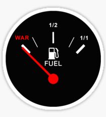 Oil war Sticker