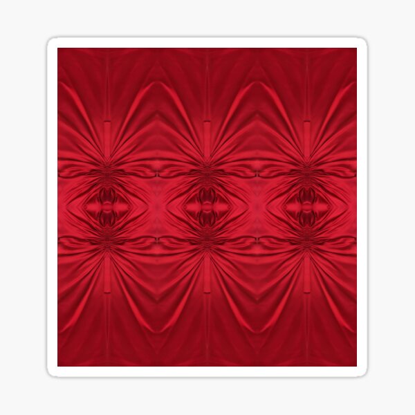 #red #maroon #symmetry #abstract #illustration #design #art #pattern #textile #decoration #vertical #backgrounds #textured #colors Sticker