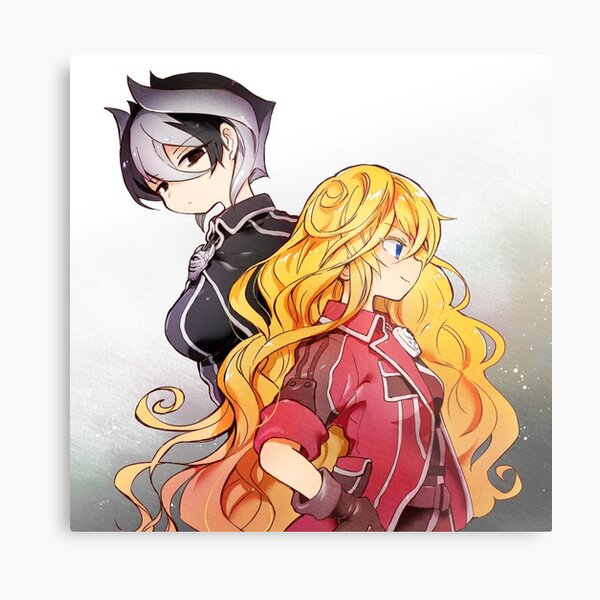 Ozen & Lyza Metal Print
