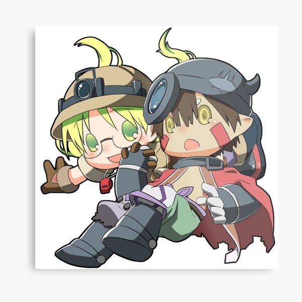 Riko & Reg Metal Print