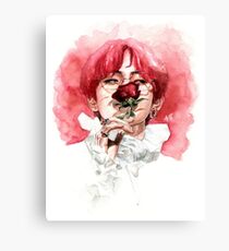 ROT Leinwanddruck