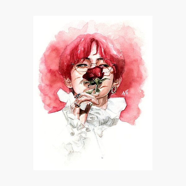 RED Photographic Print