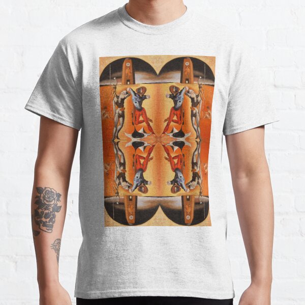 #PoetryofAmerica #Painting #SalvadorDali #old #antique #art #ancient #wood #decoration #vertical #nopeople #ironmetal #gothicstyle #oldfashioned #retrostyle #medieval Classic T-Shirt