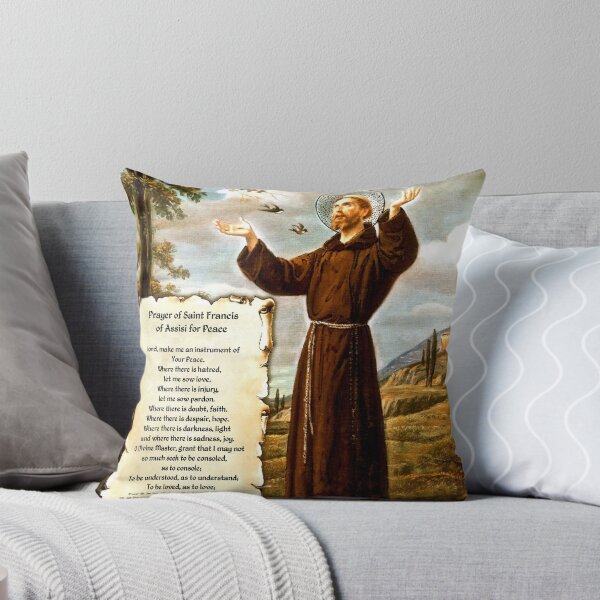 Item preview, St. Francis of Assisi Simple Prayer for Peace designed and sold by Desiderata4u.