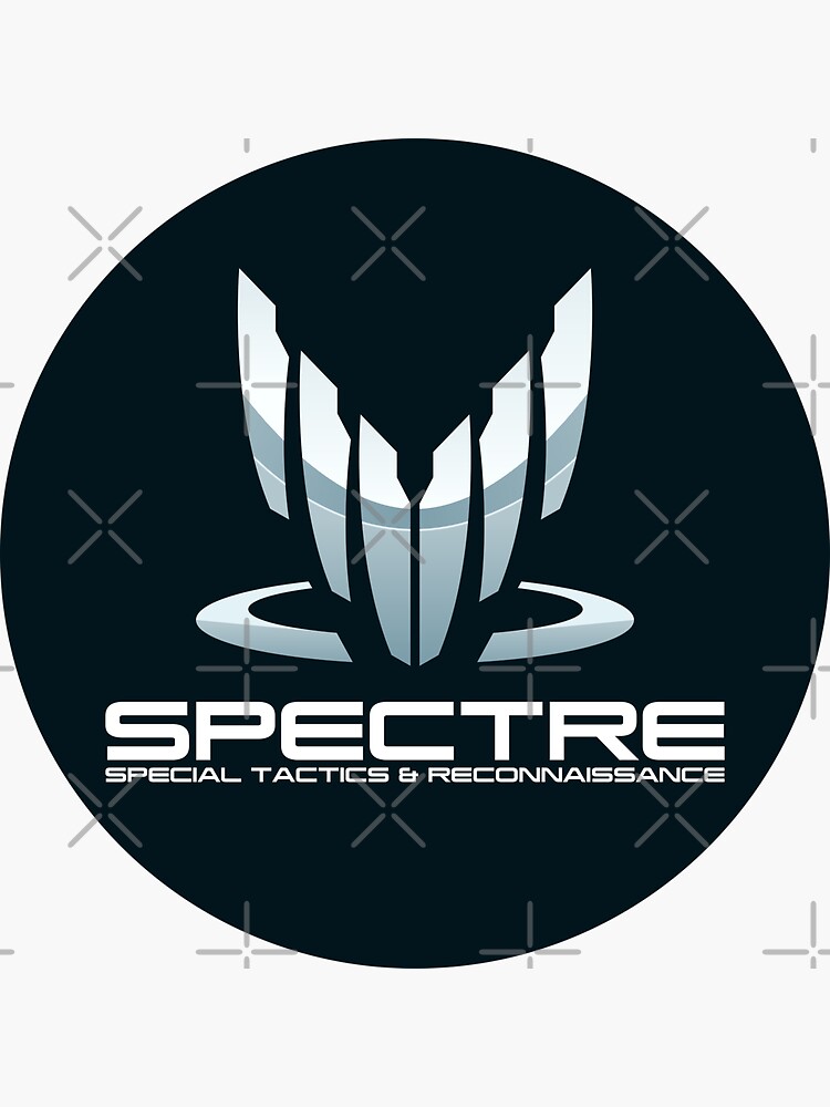 "Spectre Mass Effect" Sticker for Sale by Keyur44 Redbubble