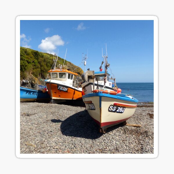 Cadgwith Cove, Cornwall Sticker