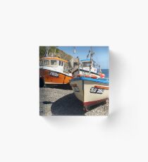 Cadgwith Cove, Cornwall Acrylic Block