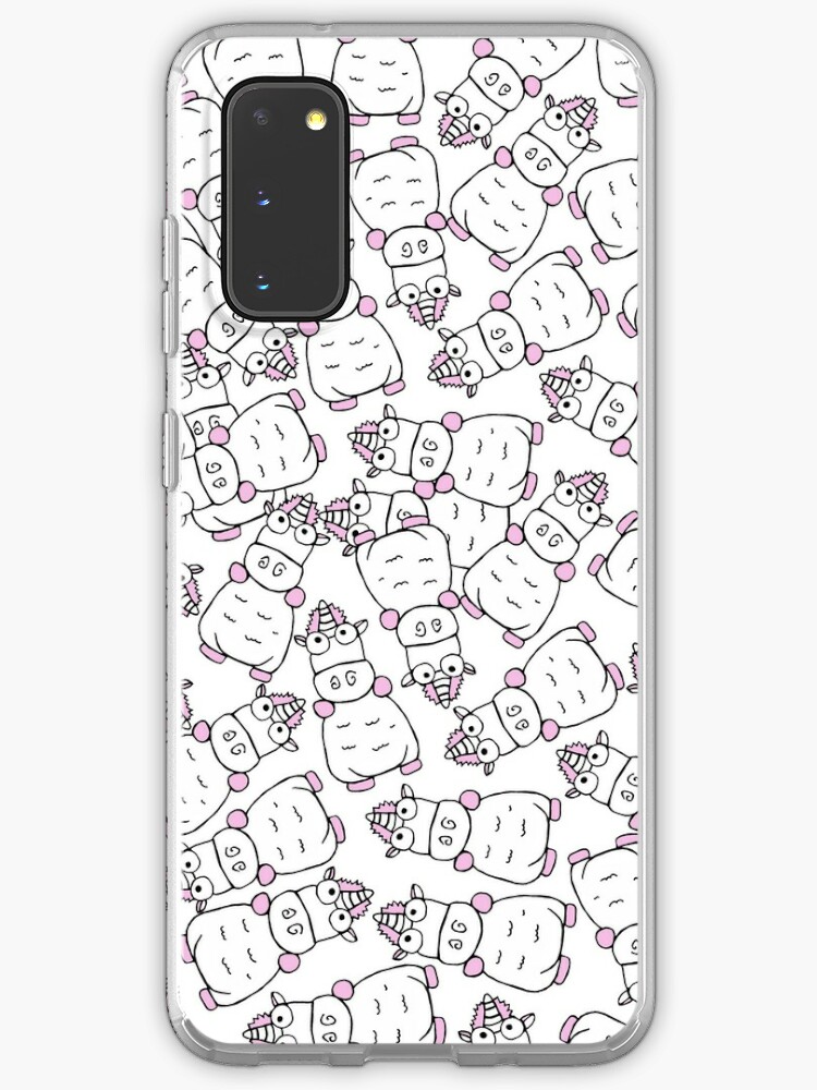 Einhorn Muster Hulle Klebefolie Fur Samsung Galaxy Von Eliannadraws Redbubble