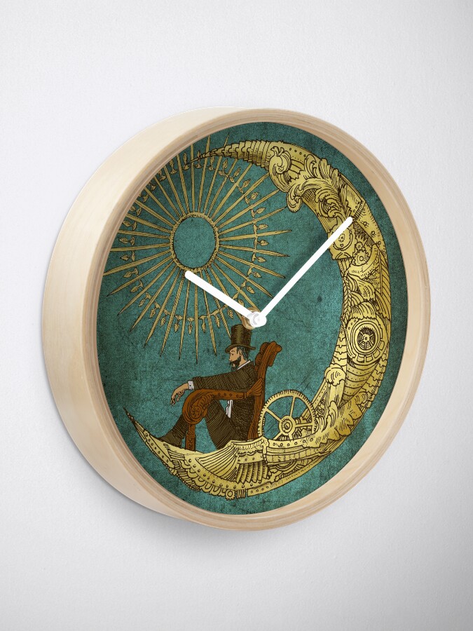 Alternate view of Moon Travel Clock