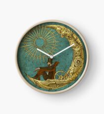 Moon Travel Clock