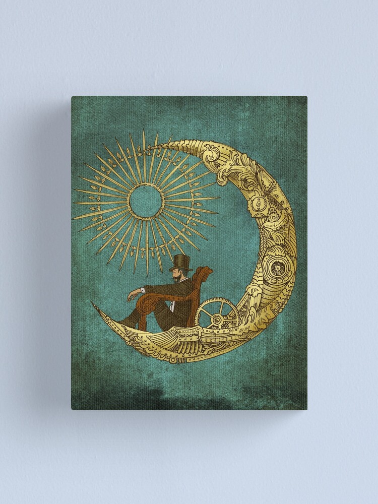 Alternate view of Moon Travel Canvas Print