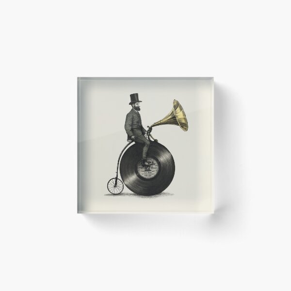 Music Man Acrylic Block
