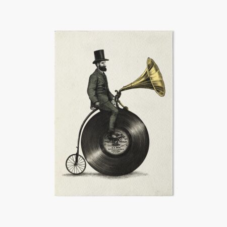 Music Man Art Board Print