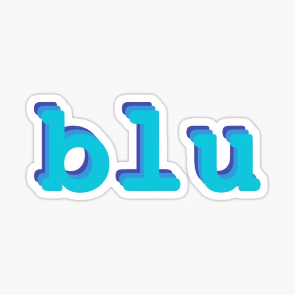 Blu - Jon Bellion Sticker