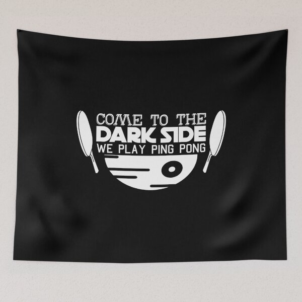 Item preview, Darkside playing table tennis designed and sold by Nessshirts.