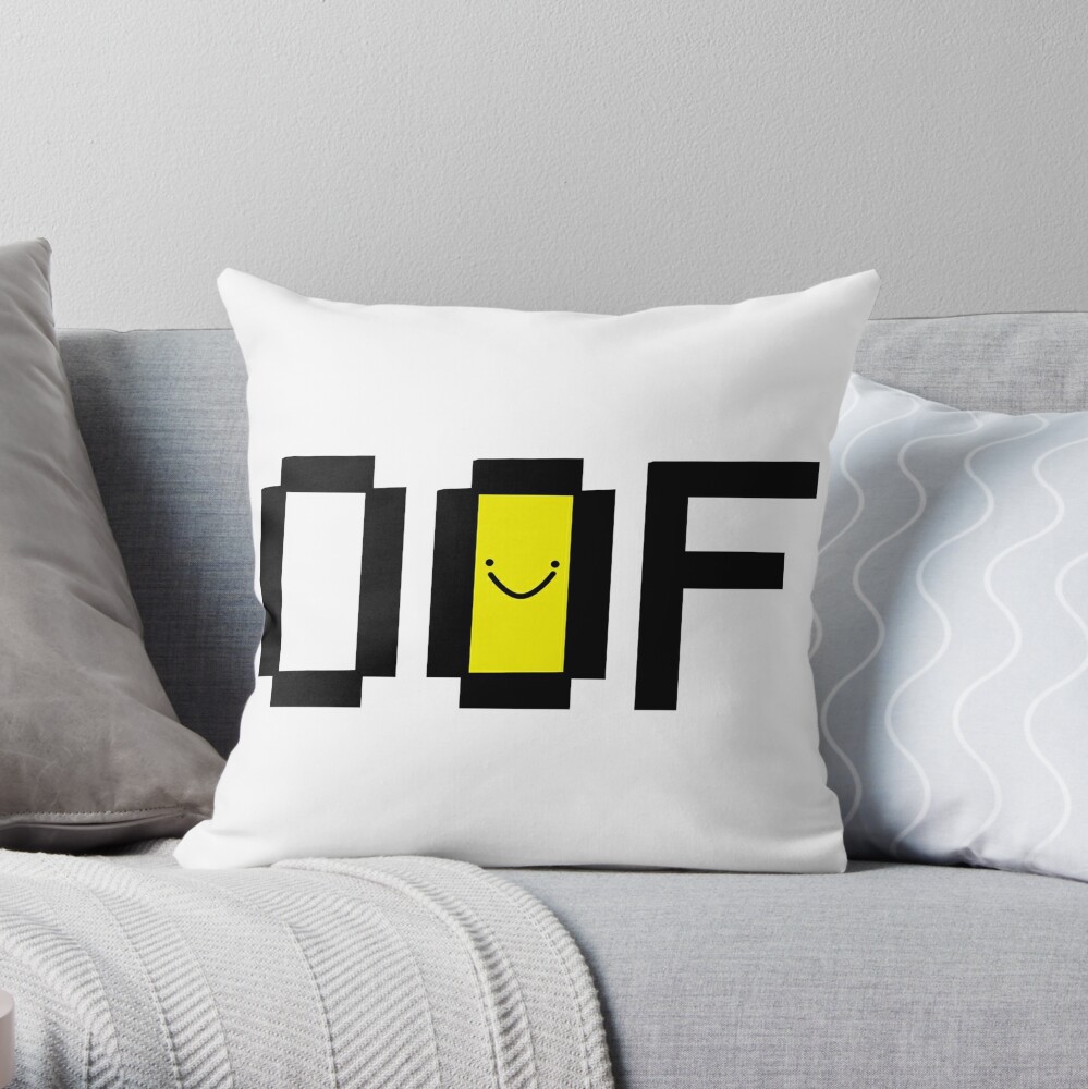 Hot OOF Roblox Throw Pillow by TioDusk TP-6IPW60QW