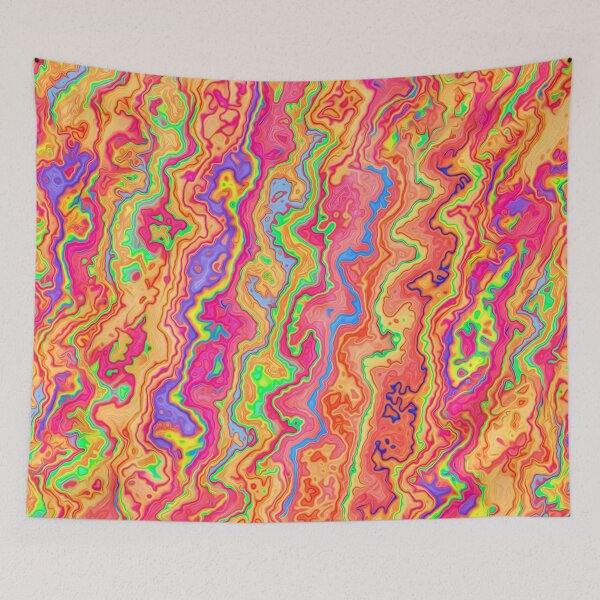 Item preview,  Abstract color streams designed and sold by blackhalt.