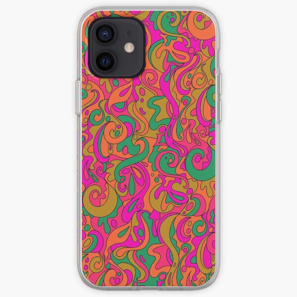 Groovy Swirls iPhone Soft Case