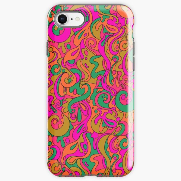Groovy Swirls iPhone Tough Case