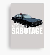 Lienzo Sabotaje Beastie Boys Car Tshirt