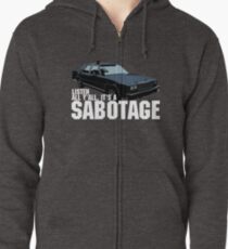 Sudadera con capucha y cremallera Sabotaje Beastie Boys Car Tshirt