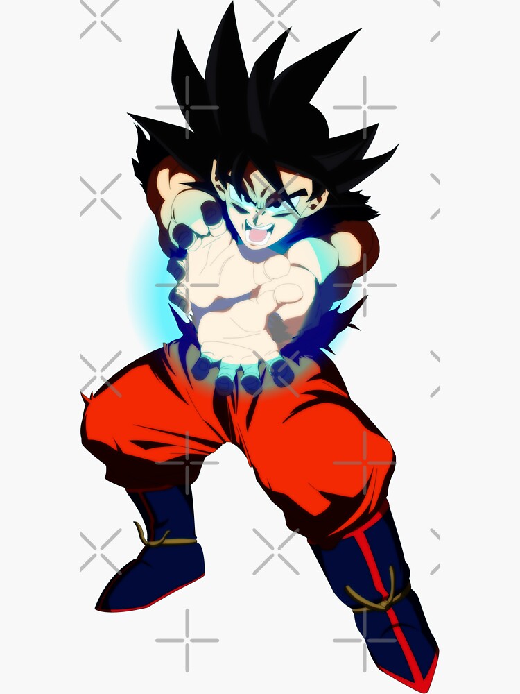 Goku Kamehameha Sticker by Dielissa