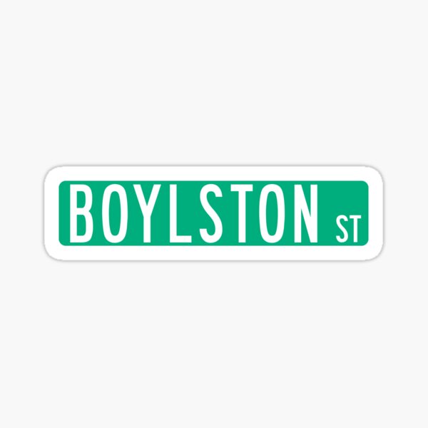 BOYLSTON STREET Sticker