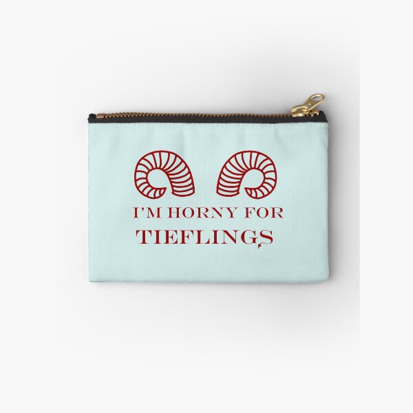 Item preview, I'm Horny For Tieflings Dungeons and Dragons designed and sold by mycroftrh.