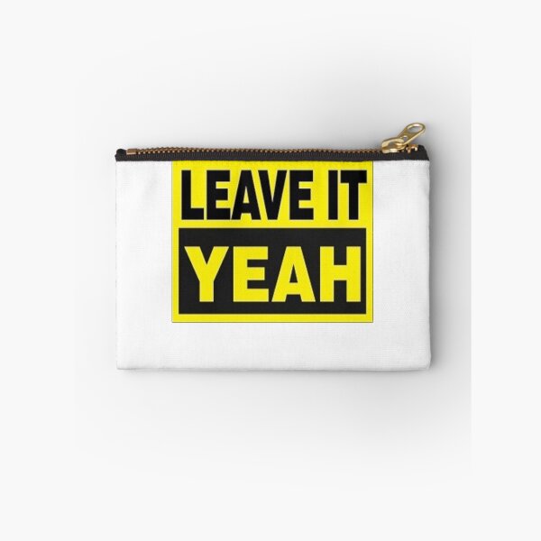 Item preview, Leave It Yeah (black and yellow) designed and sold by SSSDesigns.
