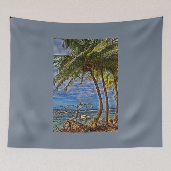 Item preview, Panama. Bocas del Toro. Boat, Sea and the Palm trees. designed and sold by vadim19.