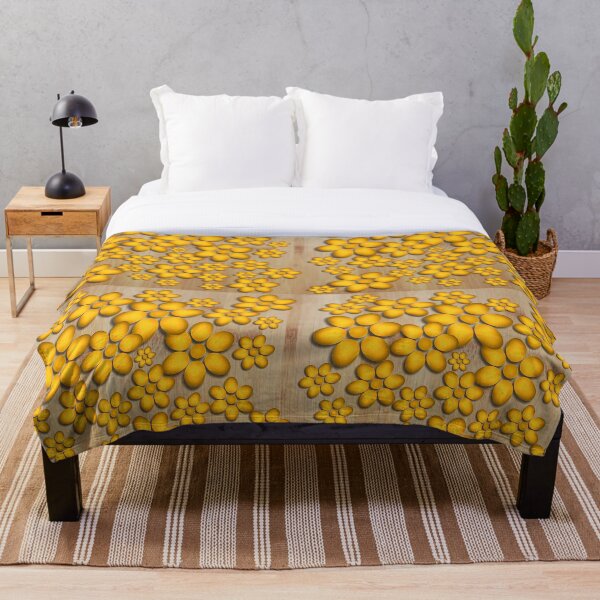 Floret Throw Blanket