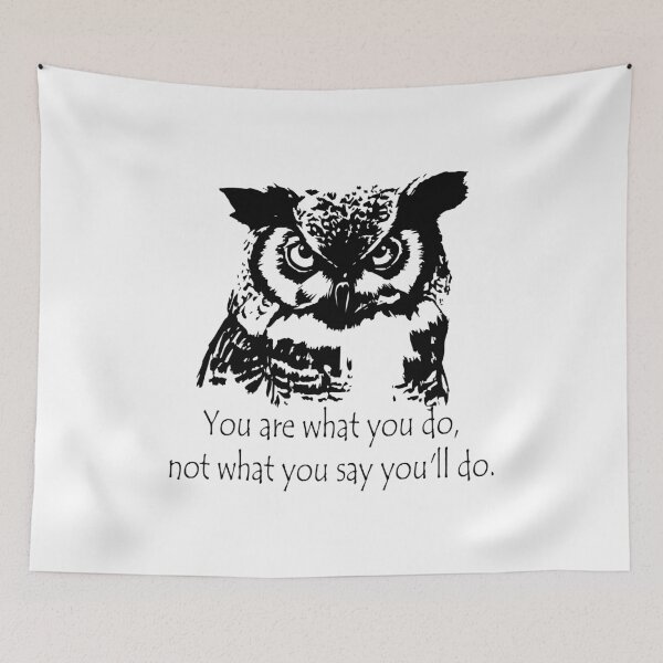 Item preview, Owl Quote designed and sold by gainzgear.