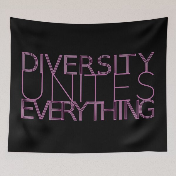 Item preview, Diversity Unites Everything designed and sold by ByMaSOLE.