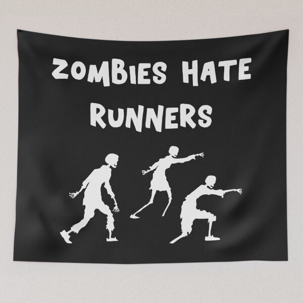 Item preview, Zombies Hate Runners designed and sold by InspireGifts.