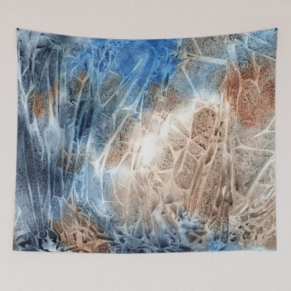 Item preview, Winter Abstract number 3. Watercolor designed and sold by OlgaVesel.