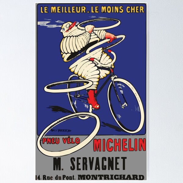 Aperçu de l'œuvre Vintage Cycle Ad 3 créée et vendue par Hannah Kraft.