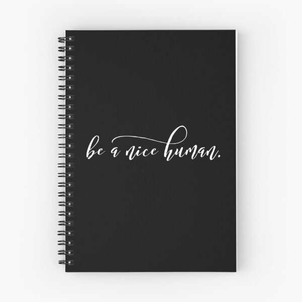Item preview, be a nice human designed and sold by MadEDesigns.