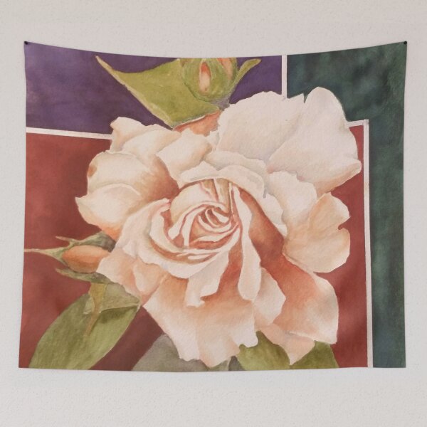 Item preview, Beautiful Copper Rose with Abstract Background designed and sold by Sue Chorney.