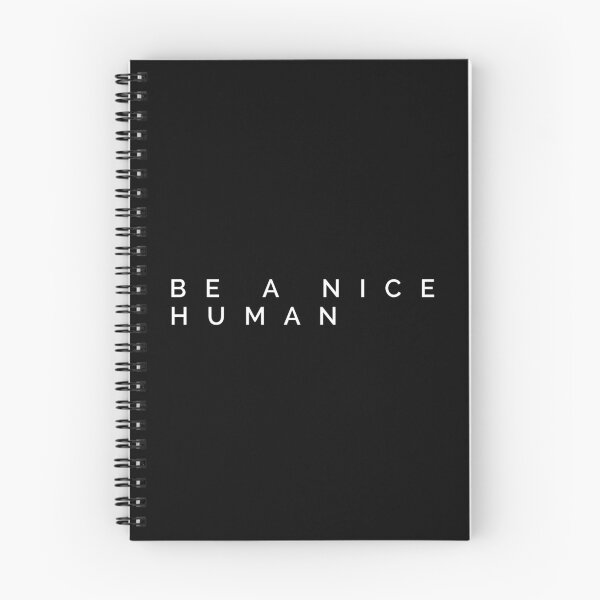 Item preview, BE A NICE HUMAN designed and sold by MadEDesigns.