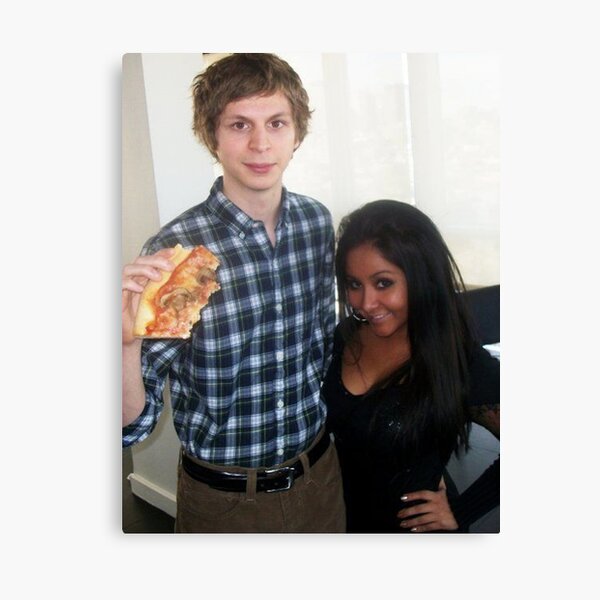 michael cera and snooki Canvas Print