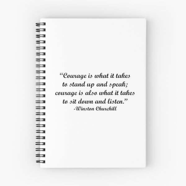 Aperçu de l'œuvre Citation de Winston Churchill créée et vendue par AmeriKayUSA.