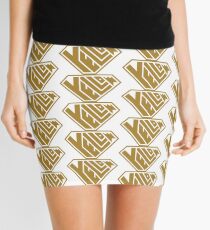 Yellow SuperEmpowered (Gold) Mini Skirt