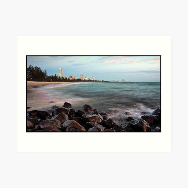 Australia Day Sunrise - Burleigh Heads Art Print