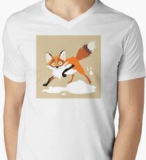 Fox Men's V-Neck T-Shirt