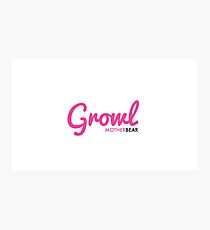 Growl Photographic Print