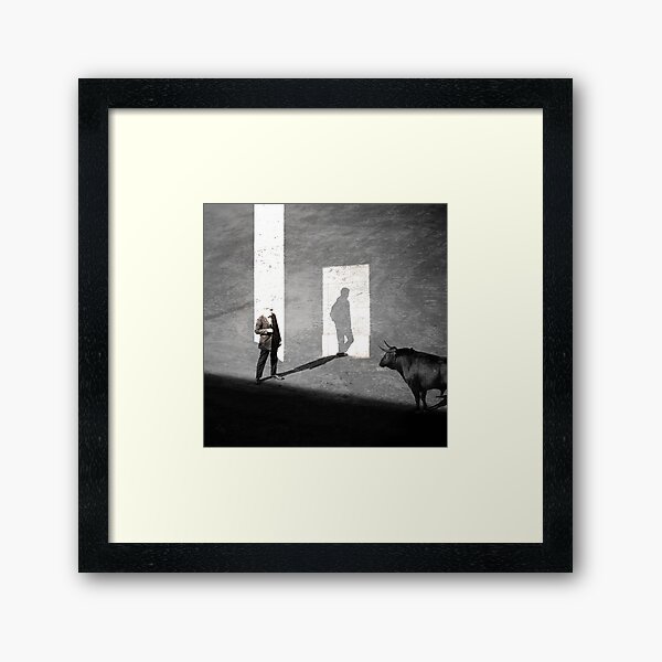 The Bull King Framed Art Print